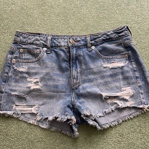 american eagle jean shorts
